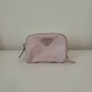 Prada - Micro Re-Nylon Pouch - Alabaster Pink Color - OS - 100% Authentic